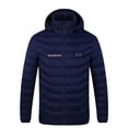thumbnail image 2 of TIMIFIS Women's Heated Jacket with Hood Men Four Control 21 Heat Zones Windproof Heated Coat Unisex Winter Warmer Zipper Outwear Tops with Pockets (Battery Not Included), 2 of 6