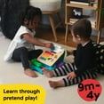 thumbnail image 3 of Baby Einstein + Hape Magic Touch Cash Register Pretend to Check Out Toy, Ages 9 Months+, 3 of 17