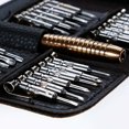thumbnail image 3 of Mini destornillador de precisión, kit de destornilladores 25 en 1, herramientas de reparación para iPhone, computadora portátil, reloj, joyas, juguetes, anteojos, etc. Juego de destornilladores con es, 3 of 5