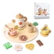thumbnail image 3 of Juego de té de la tarde de madera para niños pequeños, divertido juego de rol Estilo C, 3 of 9