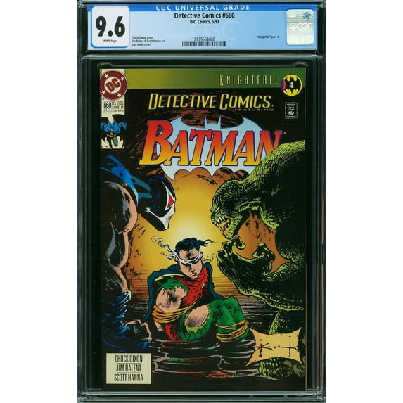 Detective Comics #660 - CGC 9.6 Comic Book