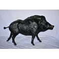thumbnail image 2 of Nifao Lifesize Boar Made of Bronze, Statue – Outdoor Garden Decor Sculpture, 12"L x 50"W x 30"H, 2 of 10