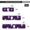 thumbnail image 4 of Coolnut 2 Pack Faucet Mat Splash Guard for Kitchen Sink,Halloween Ghost Bat 30x5 Inch Super Absorbent Microfiber Sink Protector Mat, Kitchen Sink Mat Machine Washable Kitchen Sink Accessories, 4 of 7