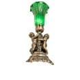 thumbnail image 5 of Meyda Tiffany - 11026 - One Light Mini Lamp - Twin Cherub - Antique Copper, 5 of 7