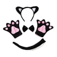 thumbnail image 2 of 4x Conjunto de disfraces de animales para niños Adultos Diadema decorativa de animales de Halloween para puesta en escena Animales Fiestas temáticas, 2 of 8