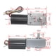 thumbnail image 3 of Motor de caja de cambios eléctrico de turbina de poco ruido de alta torsión del motor de engranaje helicoidal sin escobillas de DC, 3 of 8