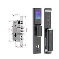 thumbnail image 1 of Door Lock, Tuya Electronic Smart Door Lock with Biometric Fingerprint Password APP Key Unlock USB Emergency Charge Keyless Entry Knobs Lock ,Easy to Install, 1 of 6