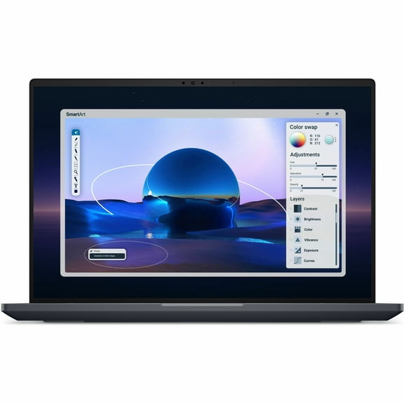 Dell Pro Max 16" Laptop, Intel Core Ultra 7 265H, 32GB RAM, 1TB SSD, Windows 11 Pro, MA16250