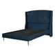 thumbnail image 3 of Base Cama Slim Dicasa con Cabecera Individual Zefyr Azul, 3 of 8