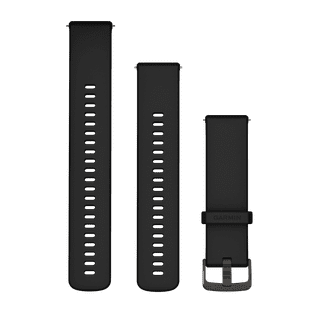 Garmin QuickFit® 22 Watch Bands, Moss/Graphite Silicone - Walmart.com