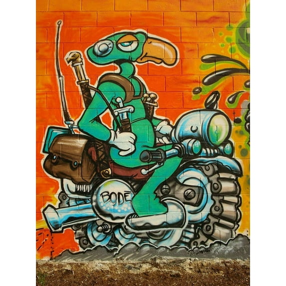 Graffiti Art XCIX - CANVAS OR FINE PRINT WALL ART
