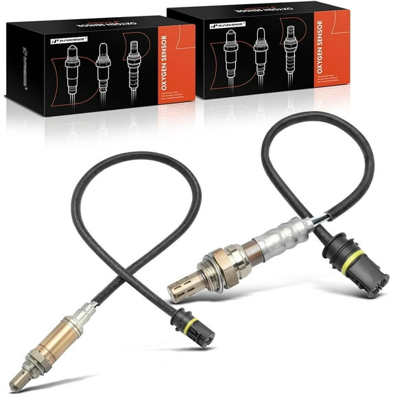 A-Premium O2 Oxygen Sensor Replacement for Mercedes-Benz S420 S500 1996-1999 C280 C36 AMG 1996-1997 CL500 1998-1999 2-PC Set