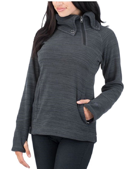 women's fleece jacket with thumb holes