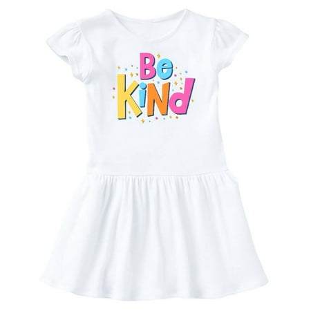

Inktastic Be Kind Inspirational Quote in Color Gift Baby Girl Dress