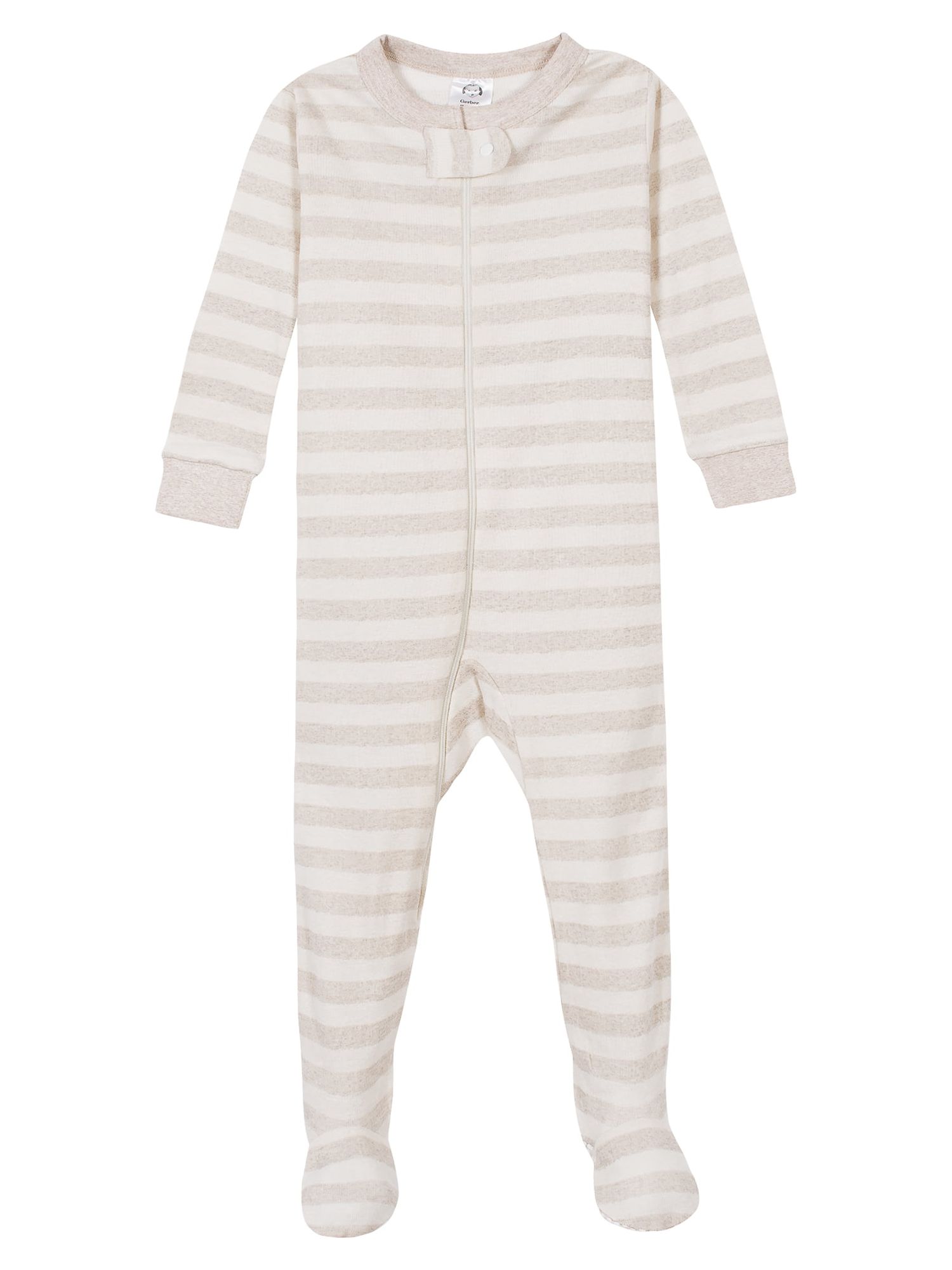 Gerber Baby & Toddler Boys Snug Fit Cotton Sleepwear, 4-Pack Footed ...