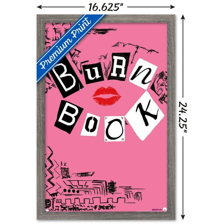 Mean Girls Burn Book - Mean Girls - Posters and Art Prints