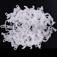 thumbnail image 1 of 100 Pcs Plant Clips Plant Clips Plant Clips Ideal For Securing Plants Supports Planting - White, 1 of 6
