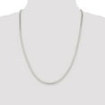 thumbnail image 4 of Auriga Fine Jewelry 925 Sterling Silver 3 mm Magic Herringbone Chain Necklace for Women 24", 4 of 5