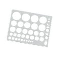 thumbnail image 2 of AMLESO Paper Quilling Tool Circle Template Drawing Ruler Stencil Different Sized Useful, 2 of 8