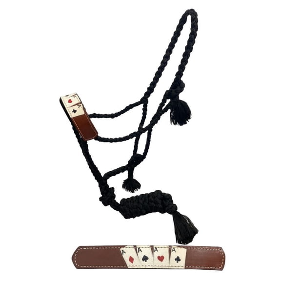Showman "Four of a Kind" Mule Tape Halter