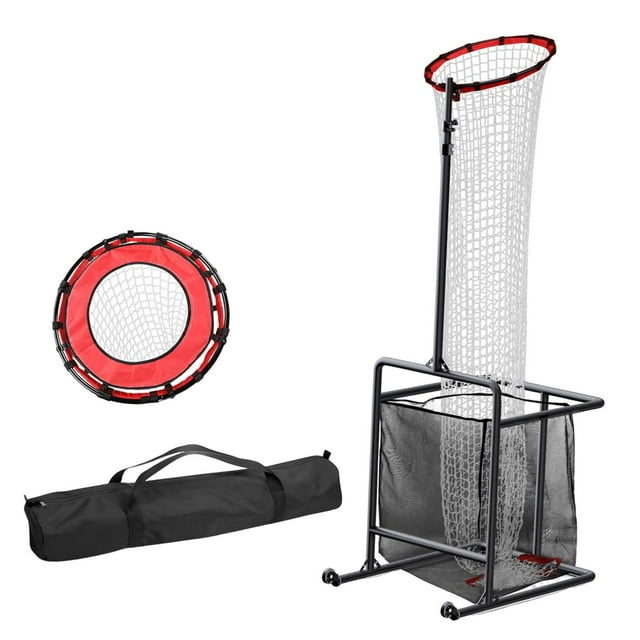 Lipstore Filet d'Entraînement de Setter de Volleyball avec Roues Équipement d'Entraînement Intérieur Extérieur