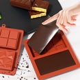 thumbnail image 3 of Molde Silicona para Barra Chocolate Mini Moldes Galletas Y Herramientas Horneado en Casa 1 Ud., 3 of 6