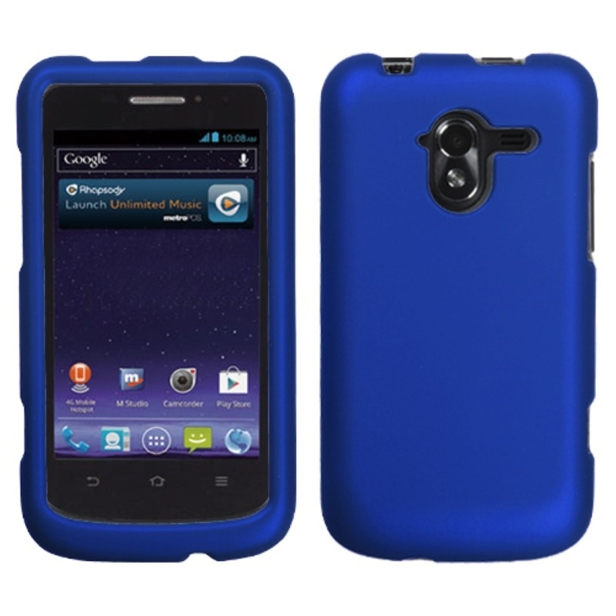 Insten Titanium Solid Dark Blue Phone Case for ZTE N9120 (Avid 4G