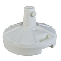 Patio Living 00261 Umbrella Base Unfilled - White