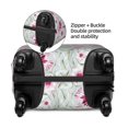 thumbnail image 2 of Yiaed Lilies Flowers Print Travel Luggage Cover Suitcase Protector Fits 18-32 Inch Luggage Wheel Covers Patterned Elastic Luggage Anti-scratch（No luggage）（No luggage）-, 2 of 5