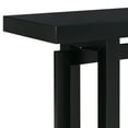 thumbnail image 6 of Royard Oaktree 59" Industrial Wood Console Table, Unique Triple Rectangle Design Entryway Table, 6 of 7