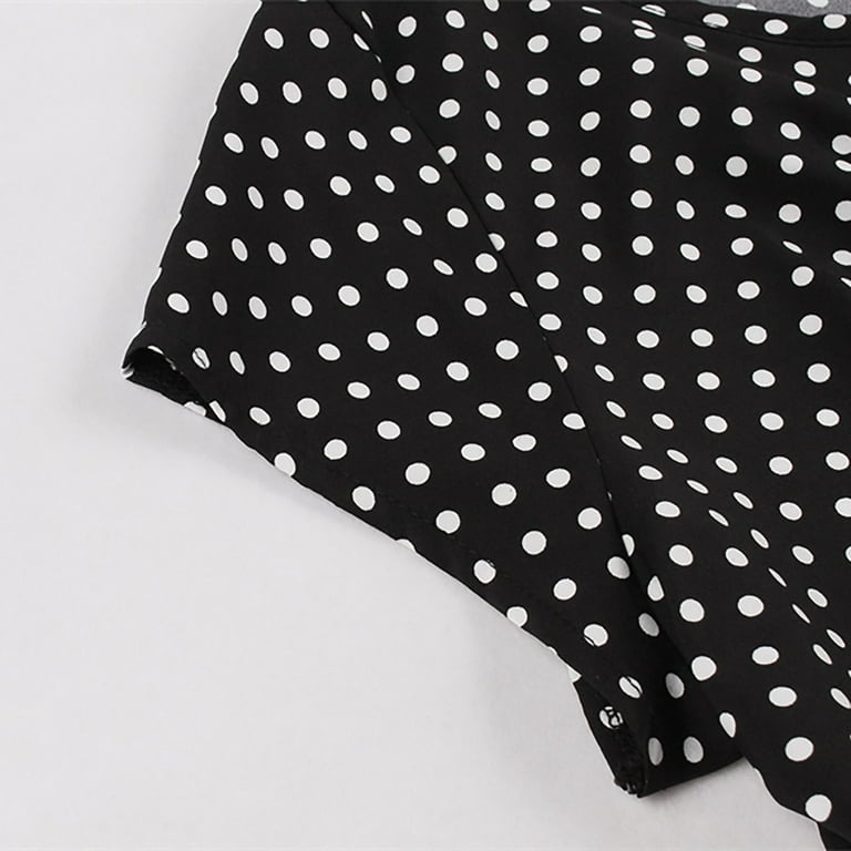 Polka Dot Boho A Ling Long Dress for Women Fashion Flash