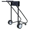 thumbnail image 5 of Outboard Boat Motor Stand, Engine Carrier Cart Dolly for Storage, 315lbs Weight Capacity, w/Wheels (black), 5 of 9