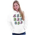 thumbnail image 3 of Cool Urban Cash Money Dollar Sign Hoodie Sweatshirt Women Men Brisco Brands S, 3 of 6