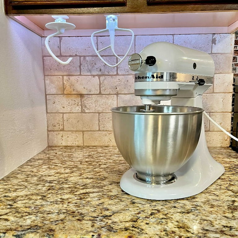 Some under counter KitchenAid attachment holders I made to get