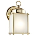 thumbnail image 2 of Sea Gull Lighting New Castle 8592001 Outdoor Wall Lantern, 2 of 6