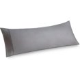 thumbnail image 1 of shiyou-Body Pillow Case Cover - Grey Polyester Microfiber Long Pillow Cases, Ultra Soft and Cozy Body Pillowcase with Envelope Closure, 1 Pack, 20x54 Inches, 1 of 4