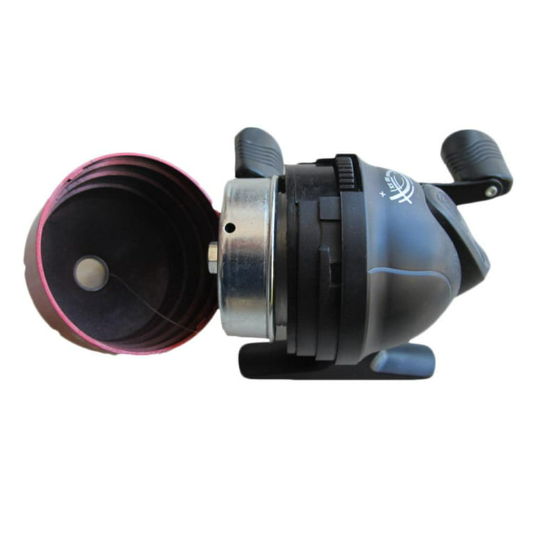 Cast Fishing Reel Closed Face Reel Reel Closed Reel + 60m Line Red, Men's, Size: One Size