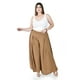 thumbnail image 5 of Pantalon tipo palazzo Roman Fashion /Tallas Extras, 2632 (Moka) cafe 36, 5 of 6
