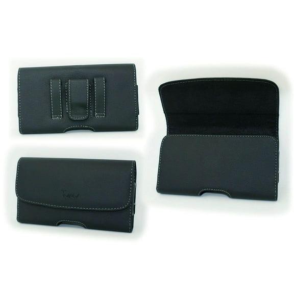 FastSun ZTE Avid 559 Étui Ceinture, Étui Noir avec Clip/boucle pour Consumer Cellular ZTE Avid 559