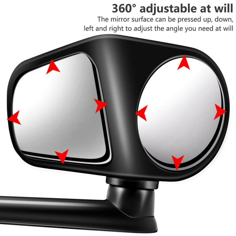 Blind Spot Mirrors, 2pcs Wide Angle Mirror Car Safety Auxiliary