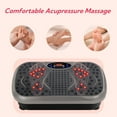 thumbnail image 5 of Arlopu 3D Vibration Plate Exercise Machine, Vibrating Massager Whole Body Workout with Two Bands & Remote, 5 of 9