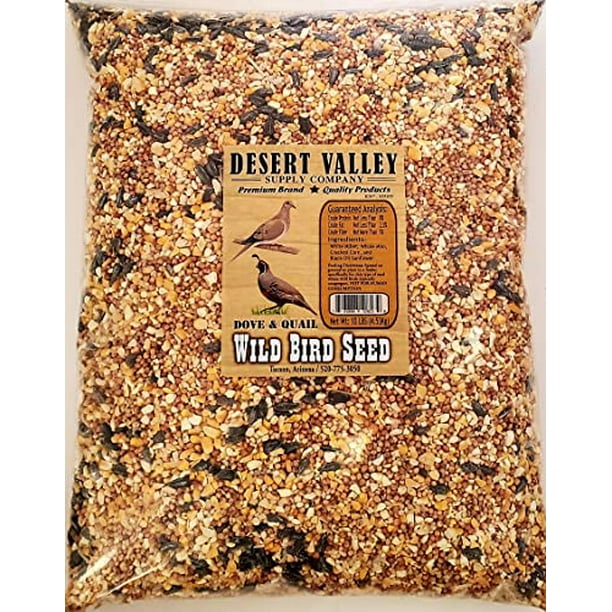 Desert Valley Premium Dove & Quail Wild Bird Seed (10Pounds)