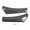 Carbon Fiber Look, variant on Universal Carbon Fiber Look Front Bumper Lip Splitter Protection Trim Winglets Wrap Side Corner Cover Protectors Guard Exterior Body Spoilers Kit, 2 Pcs (13.0 inches / 33cm)