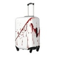 thumbnail image 2 of Daiia Bloody Hand Luggage Cover, Thickened Washable Travel Luggage Covers, Elastic Unique Baggage Covers for 18-20 inch Luggage-Medium, 2 of 9