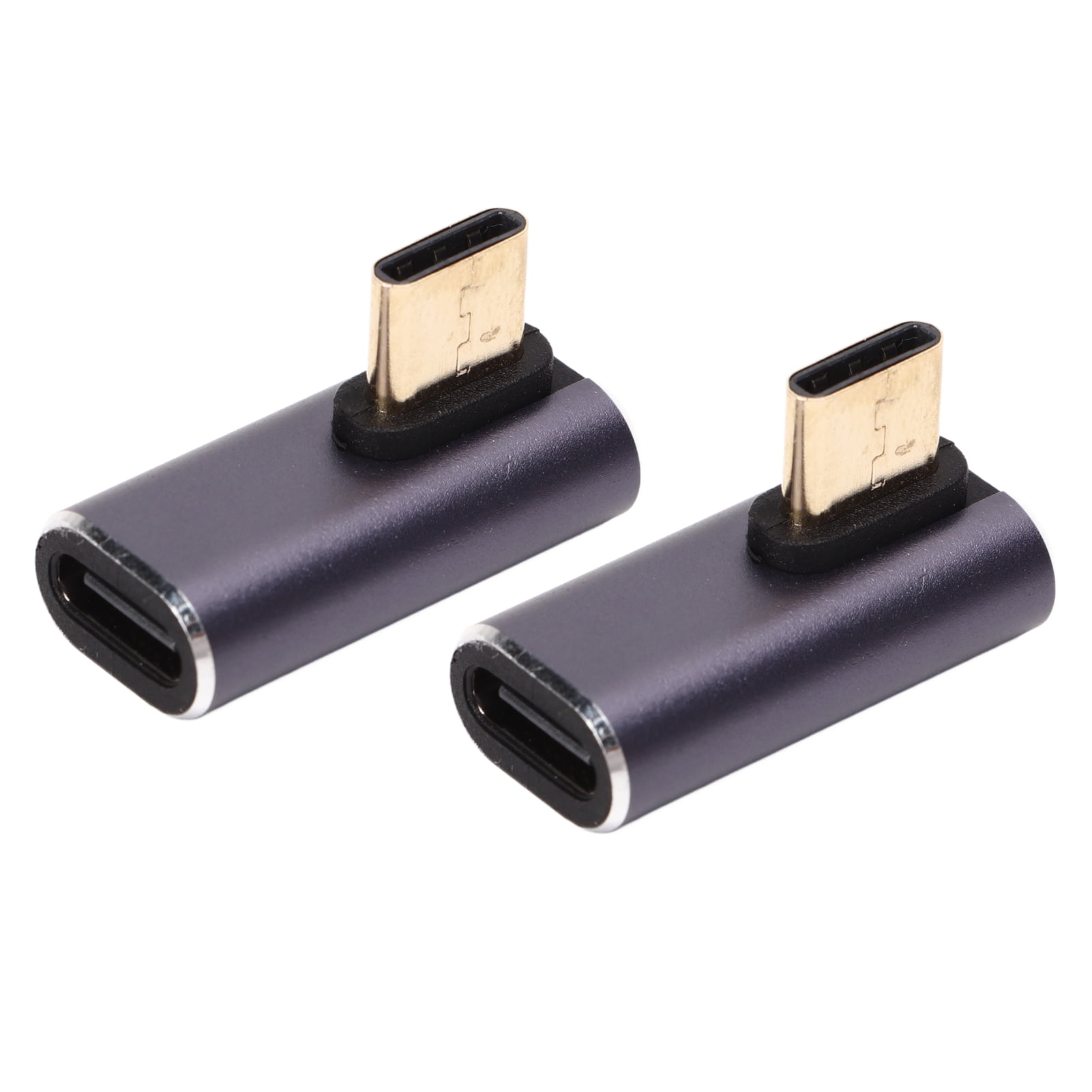 Right Angle USB C Male To USB C Female Adapter, USB C 90 Degree Adapter