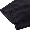 thumbnail image 7 of ZJXFGS Wide Leg Jeans for Women Trendy High Waisted Drawstring Tie Elastic Waist Stretchy Denim Pants Trouser Jeans Black L, 7 of 7
