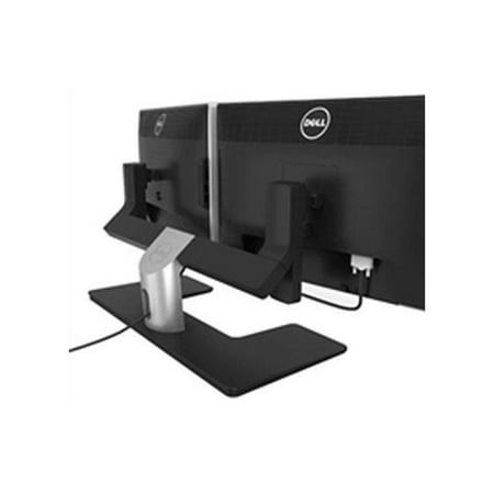 Dell - 5TPP7 - Dell MDS14 Monitor Stand - Up to 24 Screen Support - 14.30 lb Load Capacity - 8.5 Height x 20.1 Width x 31.1 Depth - Desktop - Metal - Black