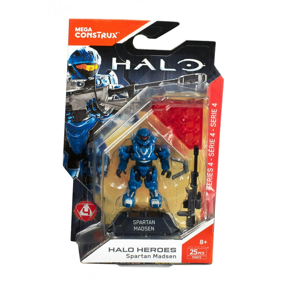 Mega Construx Halo Heroes Legendary Spartans Madsen H4 - Walmart.com - Walmart.com