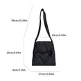 thumbnail image 5 of Yokua Modern Large Capacity Flip Top Shoulder Bag for Individuals Crossbody Bags, 5 of 21