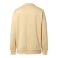 thumbnail image 4 of EDFBUYKRS Female Long Sleeve Sweatshirt Sweatshirts for Women Oversized Sweatshirts Casual Crewneck Long Sleeve Pullover Lightweight with Side Slit Size M, 4 of 8